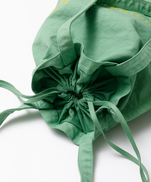 beautiful people（ビューティフルピープル）の「brushed logo        tote bag（トートバッグ・レディース・グリーン/グレー/ナチュラル/ネイビー/オレンジ・FREE）」の11枚目の写真