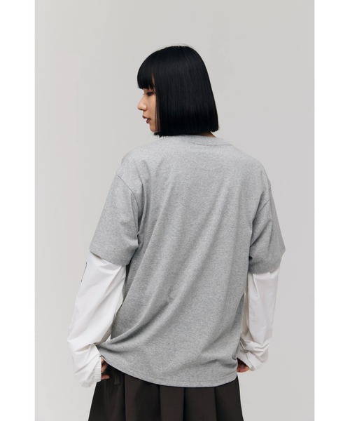 FELICITY（フェリシティ）の「Merry T-Shirt（Tシャツ/カットソー・レディース・グレー/レッド/ホワイト/チャコール・2）」の18枚目の写真