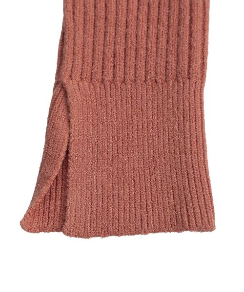 Petit fleur(プチフルール)の「・Petit Fleur ボトルネックリブニット(ニット/セーター・レディース・ブラック/オフホワイト/チャコールグレー/ブルー/ピンク/ライトグレー・FREE)」の13枚目の写真