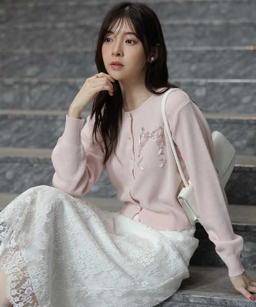 Rirandture（リランドチュール）の「レースタイトスカート（スカート・レディース・ホワイト・0/1/2）」の6枚目の写真