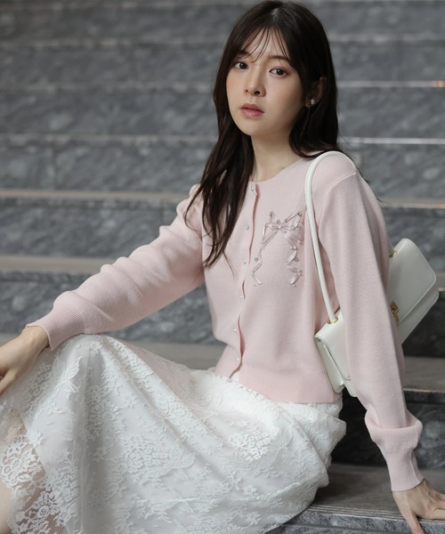 Rirandture（リランドチュール）の「レースタイトスカート（スカート・レディース・ホワイト・0/1/2）」の7枚目の写真