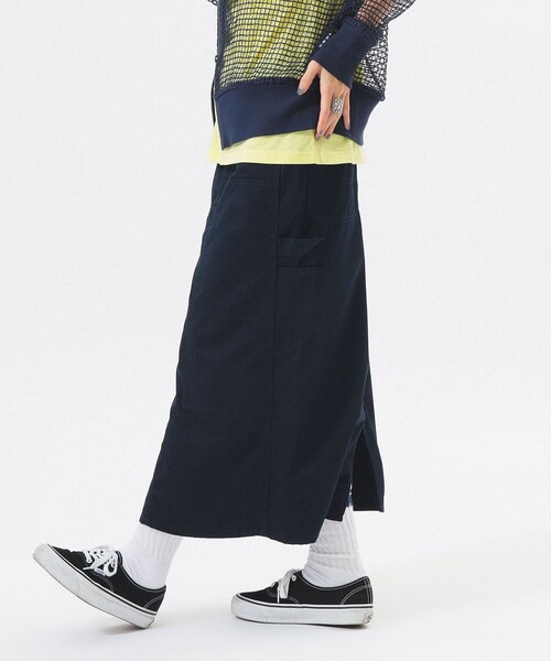 BEAMS BOY（ビームスボーイ）の「ダブルニー タイト スカート（スカート・レディース・ダークグリーン/ネイビー・0/1/2）」の20枚目の写真