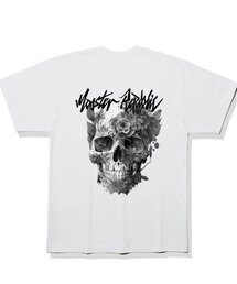メイビスカル アッシュグレーTシャツ ホワイト