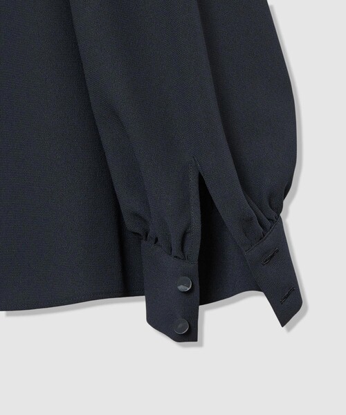 ANAYI（アナイ）の「【Eternal Line 2026】ジョーゼットレースコンビ ブラウス（シャツ/ブラウス・レディース・アイボリー/ネイビー/ピンク・36/38）」の14枚目の写真