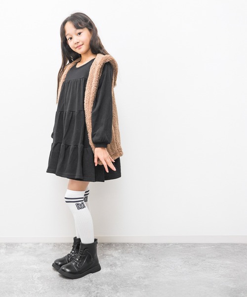 SOROTTO(ソロット)の「レースアップのアンクル丈ショートブーツ(ブーツ・キッズ・ブラック・18.0cm/19.0cm/20.0cm/21.0cm/22.0cm)」の13枚目の写真