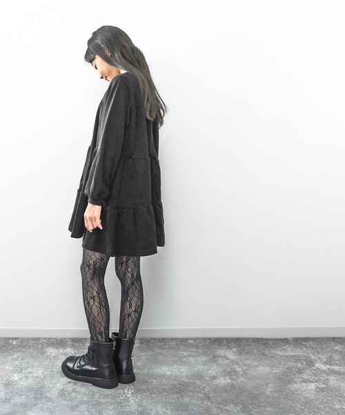 SOROTTO(ソロット)の「レースアップのアンクル丈ショートブーツ(ブーツ・キッズ・ブラック・18.0cm/19.0cm/20.0cm/21.0cm/22.0cm)」の7枚目の写真