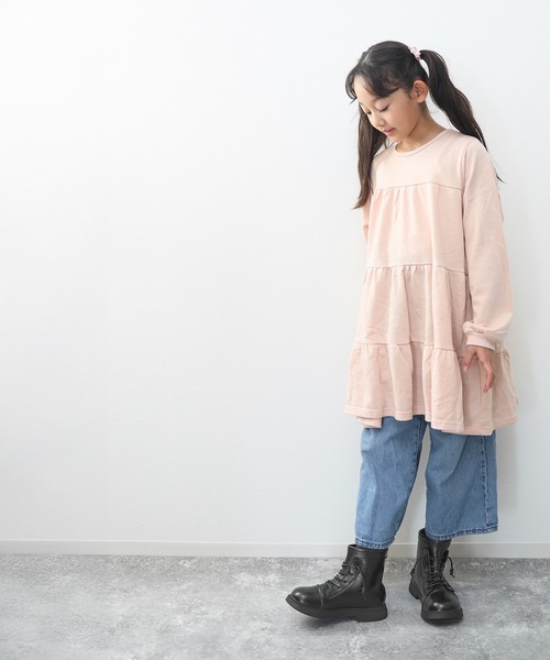 SOROTTO(ソロット)の「レースアップのアンクル丈ショートブーツ(ブーツ・キッズ・ブラック・18.0cm/19.0cm/20.0cm/21.0cm/22.0cm)」の3枚目の写真