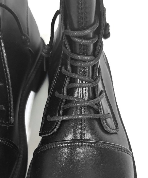 SOROTTO(ソロット)の「レースアップのアンクル丈ショートブーツ(ブーツ・キッズ・ブラック・18.0cm/19.0cm/20.0cm/21.0cm/22.0cm)」の17枚目の写真