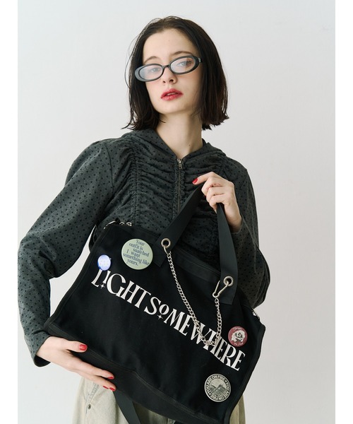 jouetie（ジュエティ）の「缶バッチSET（バッジ・レディース・ブラック/グリーン・FREE）」の4枚目の写真