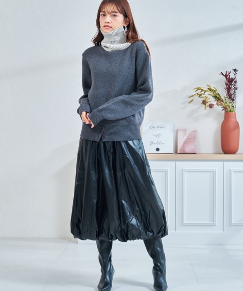 MISCH MASCH(ミッシュマッシュ)の「ZOZO限定 バルーンスカート(スカート・レディース・ブラック・フリ-)」の8枚目の写真