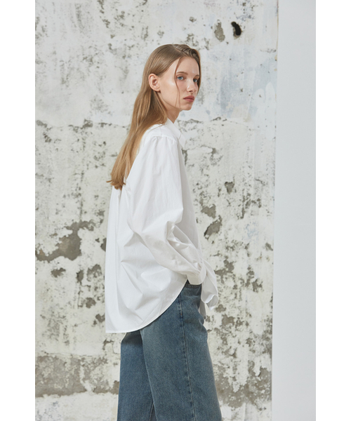 ANOETIC(アノエティック)の「ANC COTTON SHIRT_WHITE(シャツ/ブラウス・レディース・ホワイト・FREE)」の3枚目の写真