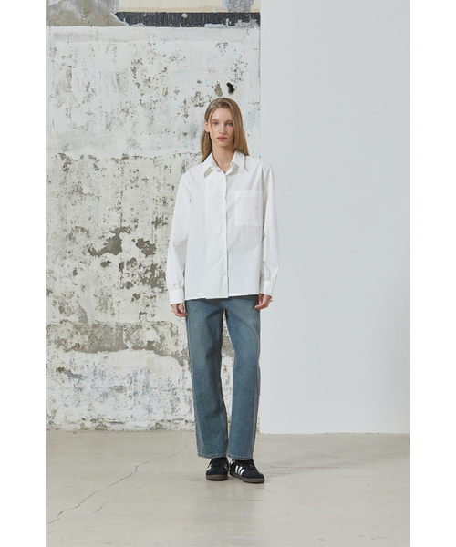 ANOETIC(アノエティック)の「ANC COTTON SHIRT_WHITE(シャツ/ブラウス・レディース・ホワイト・FREE)」の4枚目の写真
