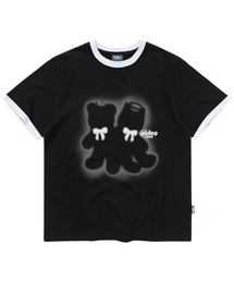 Video Jockey（ビデオジョッキー）の「Devil and Angel Ringer T-Shirt [Black]（Tシャツ/カットソー）」