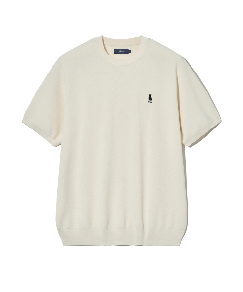 YALE(イェール)の「コンフォートクールラウンド半袖ニットアイボリー(Tシャツ/カットソー・レディース・その他・SMALL/MEDIUM/X-LARGE/LARGE)」の3枚目の写真