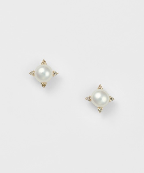 agete｜アガットのピアス（両耳用）（パール）通販 - ZOZOTOWN