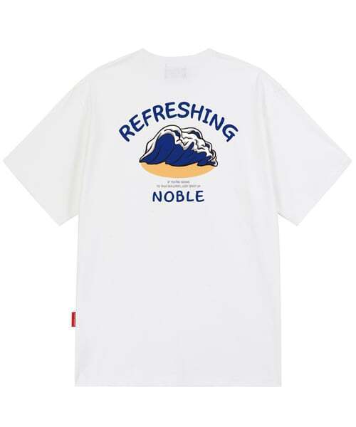 TRIPSHION(トリップション)の「ブルーウェーブロゴTシャツ - ホワイト(Tシャツ/カットソー・メンズ・その他・LARGE/MEDIUM/X-LARGE)」の1枚目の写真