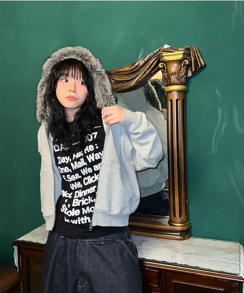 DURTの「OUR DAILY LONG SLEEVE TEE (BLACK)(Tシャツ/カットソー・レディース・その他・SMALL/MEDIUM/LARGE/X-LARGE)」の8枚目の写真