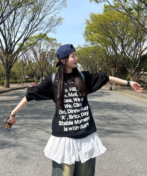 DURTの「OUR DAILY LONG SLEEVE TEE (BLACK)(Tシャツ/カットソー・レディース・その他・SMALL/MEDIUM/LARGE/X-LARGE)」の15枚目の写真