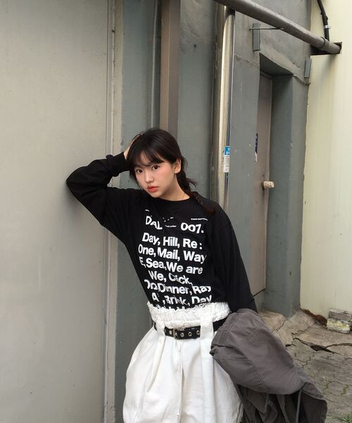 DURTの「OUR DAILY LONG SLEEVE TEE (BLACK)(Tシャツ/カットソー・レディース・その他・SMALL/MEDIUM/LARGE/X-LARGE)」の20枚目の写真