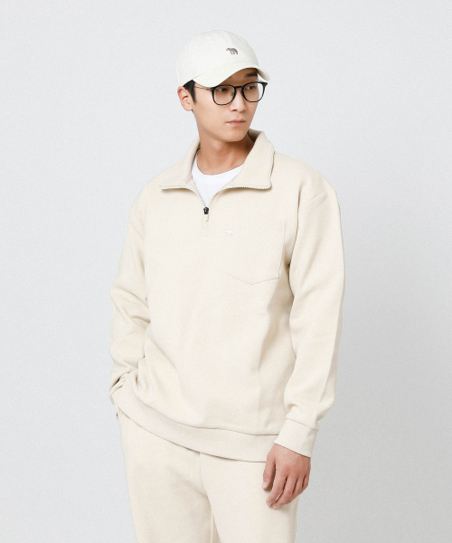 BEARHOUSE(ベアハウス)の「テラン(Teran) PQ ハーフジップ_OT(スウェット・メンズ・その他・MEDIUM/LARGE/X-LARGE)」の1枚目の写真