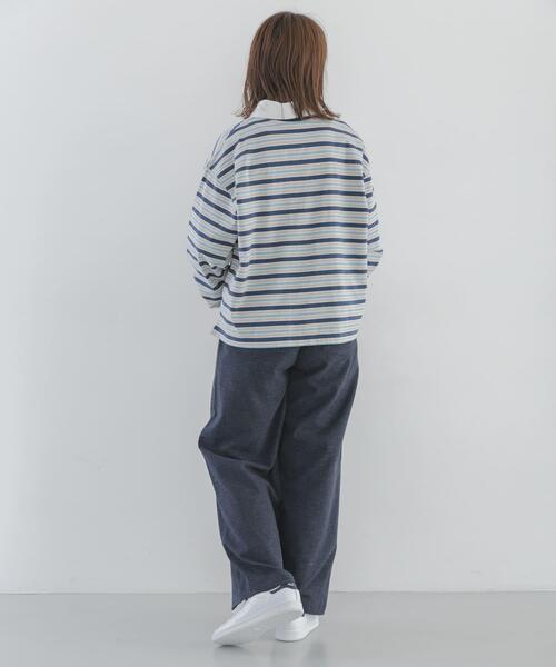 URBAN RESEARCH Sonny Label(アーバンリサーチサニーレーベル)の「デニムライクアソートベイカーイージーパンツ(その他パンツ・レディース・グレー/チャコールグレー/インディゴブルー・36/38)」の7枚目の写真