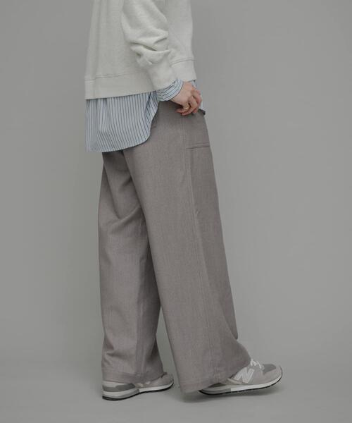 URBAN RESEARCH Sonny Label(アーバンリサーチサニーレーベル)の「デニムライクアソートベイカーイージーパンツ(その他パンツ・レディース・グレー/チャコールグレー/インディゴブルー・36/38)」の20枚目の写真