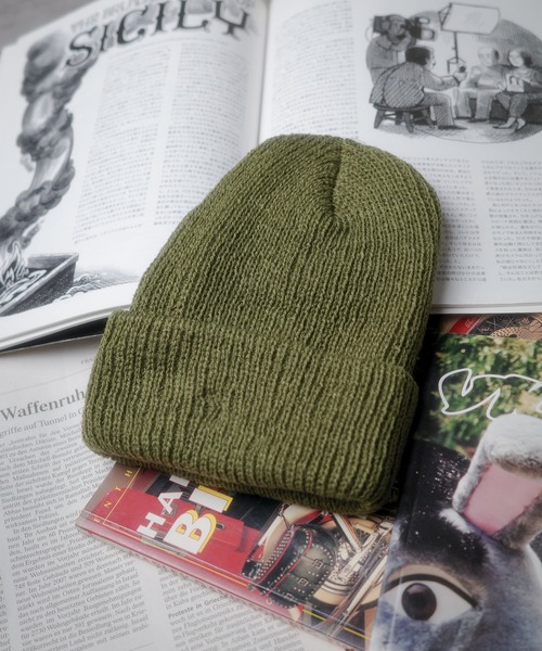 B.I.D.（ビーアイディー）の「《PH3》《BRONER/ブローナー》Value Knit Cuff Cap 61-10V（ニットキャップ/ビーニー・メンズ・アーミー・FREE）」の2枚目の写真