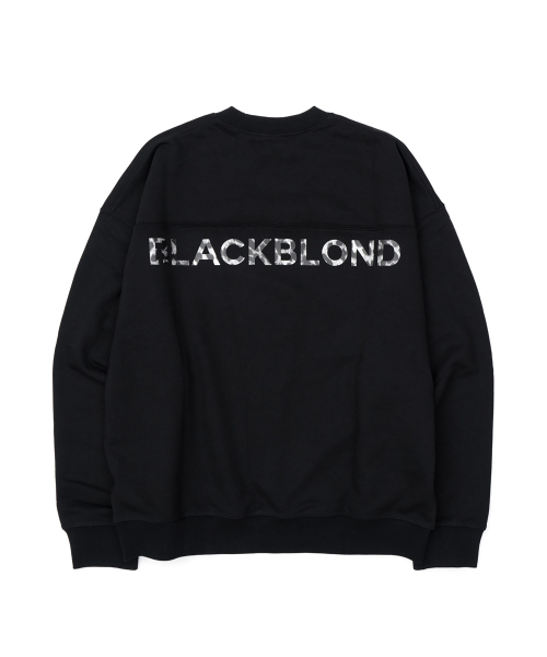 BLACK BLOND(ブラック ブロンド)の「ビビディレオパードクラシックスマイルロゴスウェットシャツ(ブラック)(スウェット・レディース・その他・LARGE/MEDIUM/X-LARGE)」の2枚目の写真