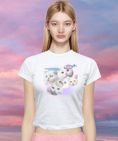 2113 STUDIO(イイルイルサムスタジオ)の「EP2 エアロクロップTシャツ11(Tシャツ/カットソー・レディース・その他・MEDIUM/X-SMALL)」の2枚目の写真