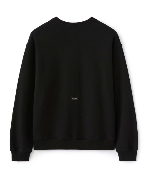 WMC（ダブリューエムシー）の「[WMC x HINA] マイワールドブルーキャットスウェット_BLACK（スウェット・メンズ・ブラック・MEDIUM/LARGE/X-LARGE）」の2枚目の写真