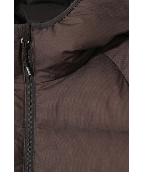 HORLISUN(ホーリーサン)の「Frost Hood Duckdown Light Jacket Dark Brown(ダウンジャケット/コート・メンズ・その他・SMALL/MEDIUM/LARGE)」の4枚目の写真