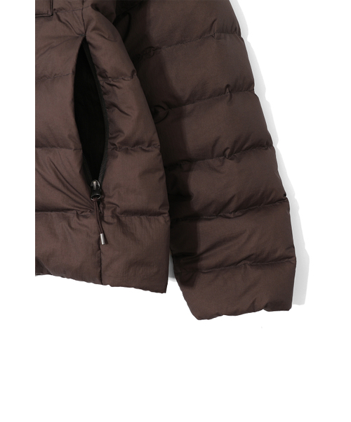 HORLISUN(ホーリーサン)の「Frost Hood Duckdown Light Jacket Dark Brown(ダウンジャケット/コート・メンズ・その他・SMALL/MEDIUM/LARGE)」の5枚目の写真