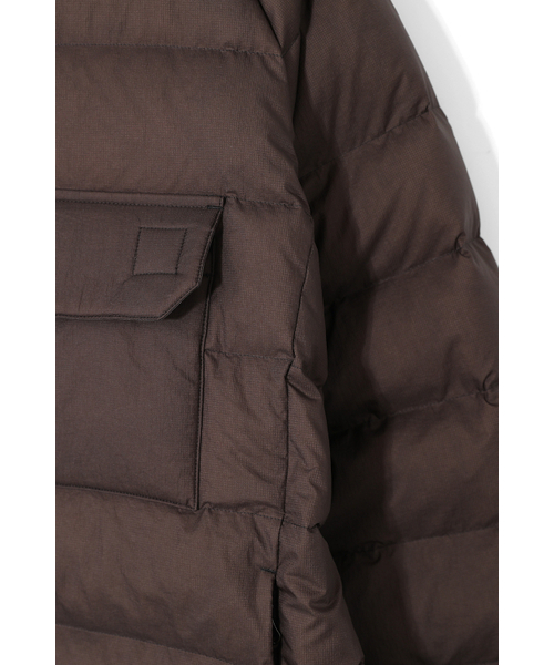 HORLISUN(ホーリーサン)の「Frost Hood Duckdown Light Jacket Dark Brown(ダウンジャケット/コート・メンズ・その他・SMALL/MEDIUM/LARGE)」の6枚目の写真