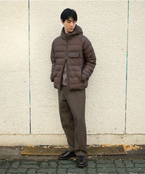HORLISUN(ホーリーサン)の「Frost Hood Duckdown Light Jacket Dark Brown(ダウンジャケット/コート・メンズ・その他・SMALL/MEDIUM/LARGE)」の13枚目の写真