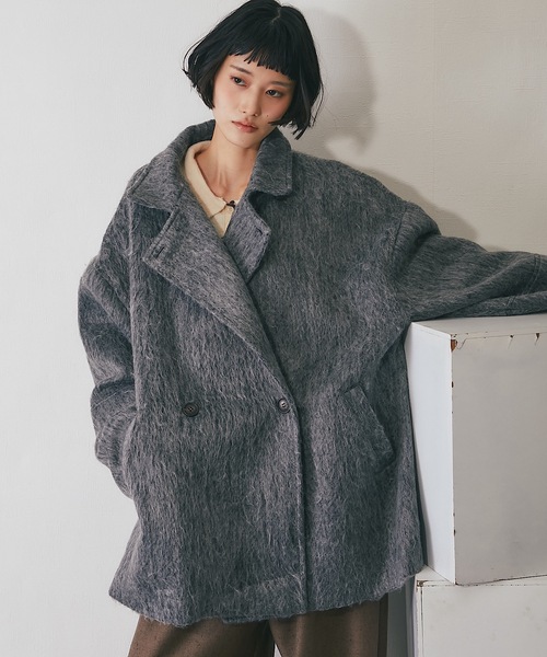 シャギーダブルコート（ブルゾン）｜ANOTHER S（アナザーエス）の