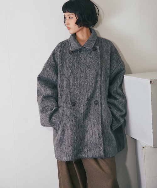 シャギーダブルコート（ブルゾン）｜ANOTHER S（アナザーエス）の