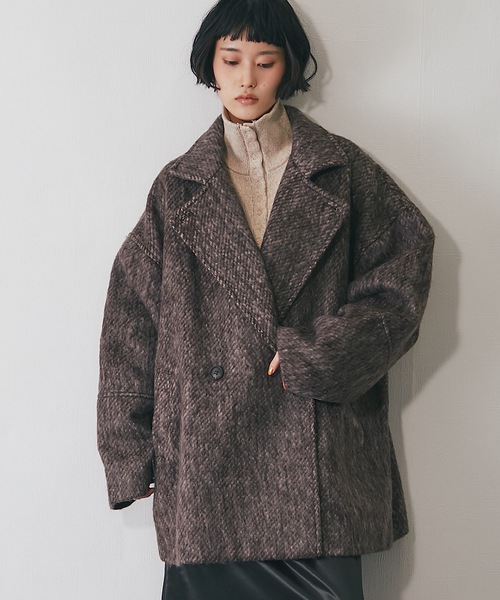 シャギーダブルコート（ブルゾン）｜ANOTHER S（アナザーエス）の