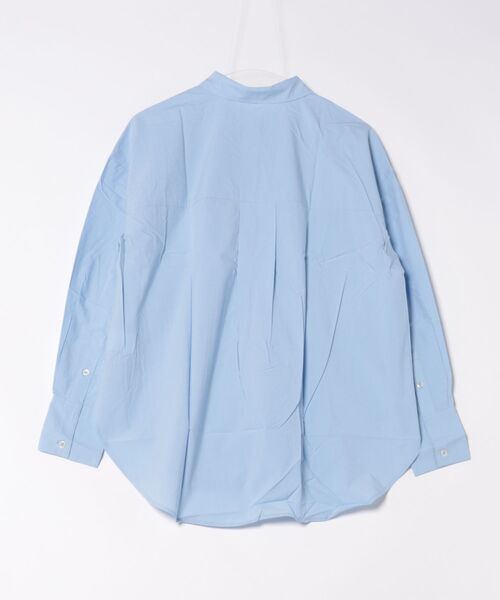 forget-me-nots（フォーゲットミーノッツ）の「SIDE SLIT OVER SIZE SHIRTS FMN-24SS-S-001（シャツ/ブラウス・レディース・ライトブルー/ホワイト・FREE）」の3枚目の写真