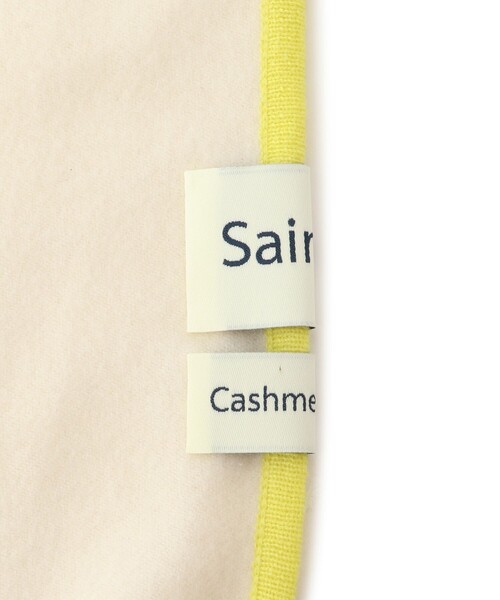 ADAM ET ROPE'（アダムエロペ）の「【sain uu（サイン ユー）】SU25aw-01（ストール/ショール・レディース・ホワイト/レッド/ブラック/グレー・FREE）」の8枚目の写真