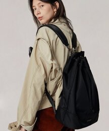 4OUR B（サビ）の「Multi Bucket Bag Black（バックパック/リュック）」