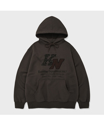 KN-DEPT HOODIE (BROWN)