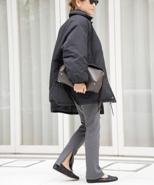 Deuxieme Classe(ドゥーズィエムクラス)の「追加 Warm Zip レギンス パンツ(その他パンツ・レディース・グレー/ブラック・34/36/32)」の16枚目の写真