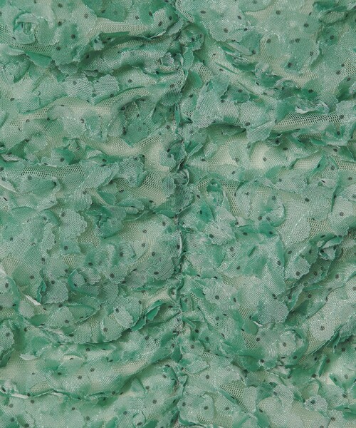 EMMEL REFINES（エメルリファインズ）の「＜EMMEL REFINES＞EM ドットペタル ギャザースカート（スカート・レディース・オフホワイト/ライム・M/S）」の15枚目の写真