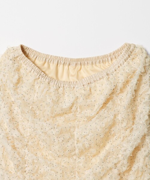 EMMEL REFINES（エメルリファインズ）の「＜EMMEL REFINES＞EM ドットペタル ギャザースカート（スカート・レディース・オフホワイト/ライム・M/S）」の18枚目の写真