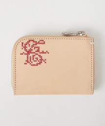 SHINYAKOZUKA（シンヤコヅカ）の「L ZIP FASTNER WITH TSUCHIYA KABAN WITH EMBROIDERING（財布）」