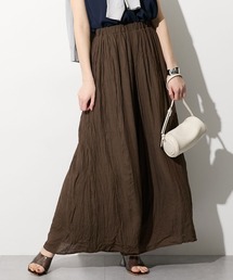 slattgir | 高身長 ふわっと軽やかスラブワイドパンツ(トールサイズ)(その他パンツ)