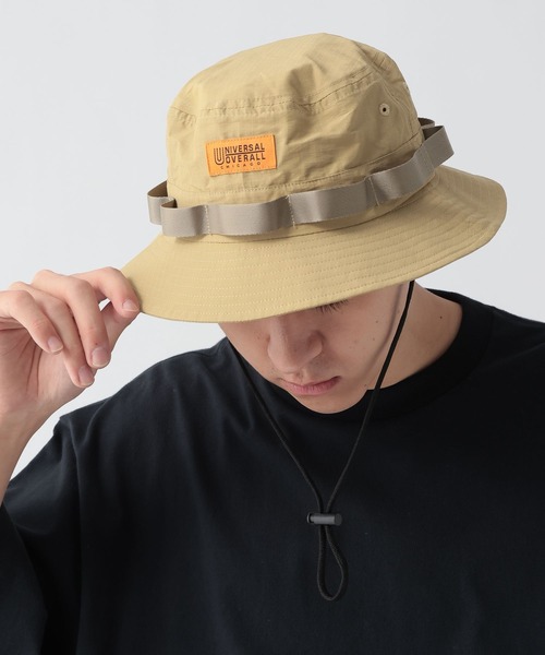 GEORGE'S(ジョージズ)の「【UNIVERSAL OVERALL】アドベンチャーハット(ハット・メンズ・ブラック/ベージュ・FREE)」の2枚目の写真