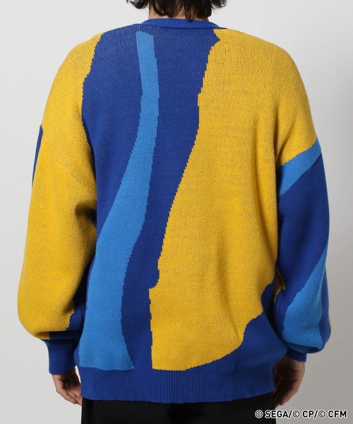 RAGEBLUE（レイジブルー）の「【プロジェクトセカイ×ZOZOTOWN】ワンダーランズ×ショウタイムコラボ ニュアンス柄ニットカーデ（カーディガン/ボレロ・レディース・ピンク系その他/オフホワイト/グリーン系その他/ブルー系その他/イエロー/ピンク系その他2・MEDIUM/LARGE）」の14枚目の写真