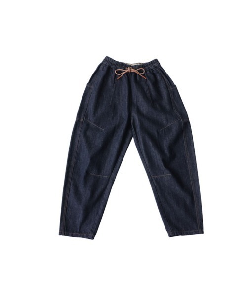 antiqua(アンティカ)の「立体カーブ デニムパンツ(デニムパンツ・レディース・ブルー系その他・ONESIZE)」の10枚目の写真