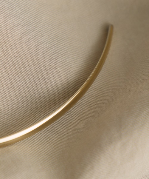 PUAL CE CIN（ピュアルセシン）の「メタルチョーカー（チョーカー・レディース・シルバー/ゴールド・FREE）」の3枚目の写真